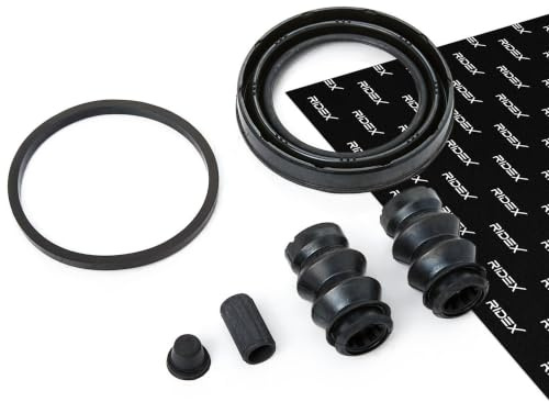 RIDEX 405R0042 Bremssattel-Reparatursatz Vorne Kompatibel mit OPEL Corsa D Schrägheck S07 Adam M13, FIAT PANDA 169 500 312, VW Touareg 7LA, 7L6, 7L7