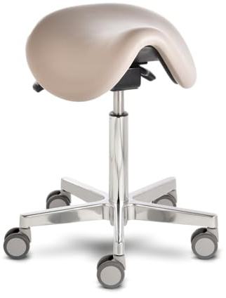 Prova Nova GmbH Sattelhocker docy Lugano Design AluFußkreuz und Markenrollen