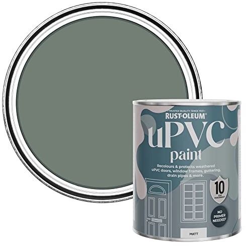 Rust-Oleum Green uPVC Door and Window Paint in Matt Finish - Serenity 750ml