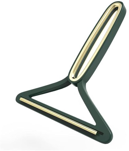 Vintree 2 in 1 Togli Pelucchi a Doppia Faccia Togli peli Animali Spazzola Peli Gatto e Cane Portatile per Moquette Tappetino per Auto Divano Letto per Animali Domestici Mobili-Verde