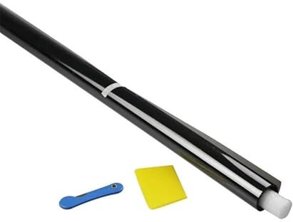 WANGSHAOWEI TöNungsfolie Auto Schwarze Autofensterfolien Tönungsfolie Tönungsfolie Rolle Fensterglas Sommer Solarschutz Aufkleber Filme 300cm x 50cm Scheiben TöNungsfolie Auto(5 Percent Clear)