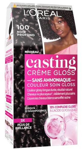 L'Oréal Paris Casting Creme Gloss Haarfarbe 100 tiefschwarz