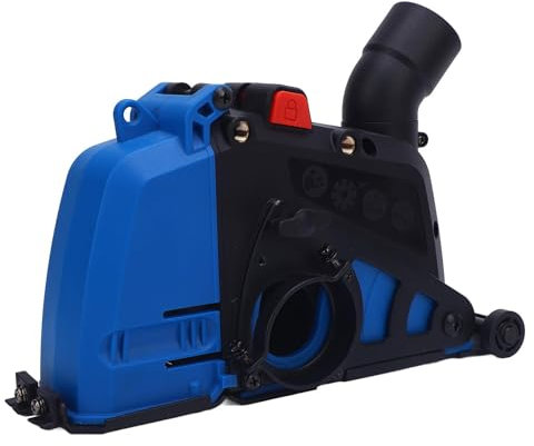 Adjustable Cutting Depth Angle Dust Collecting Guard with Jaw Opening Diameter 39.5-44.5mm for Compatible Angle Grinders, Dust Extractor Cutting Cover for Cutting Tasks