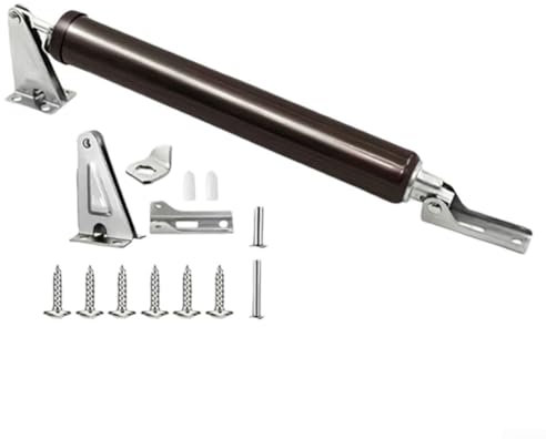 Sistema automatico di chiusura automatica facilmente installabile che si integra perfettamente con l'hardware esistente per aggiornamenti senza sforzo al tuo spazio (marrone)