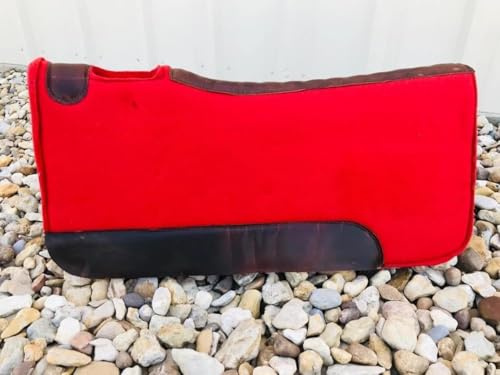 EQUIEMPRESS Westernpferd-Filzpad/Konturpad aus hochwertigem Wollfilz in den Größen 32 x 32 Zoll und 30 x 30 Zoll AZ-21 (32x32)