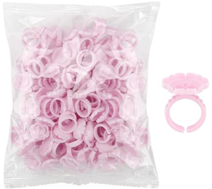 Supporto Per Colla Per Ciglia, Supporto Per Colla Per Estensione Ciglia | Tazze Per Anello Di Colla Per Ciglia, Supporto Per Colla Ciglia Tazze Di Fiori, Forniture Per Pesta