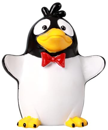YAOGUI Brillenständer, Figur, stilvoller Brillenhalter, Cartoon-Pinguin-Regal, vielseitiges Brillenregal, Schreibtisch-Dekorationshalter