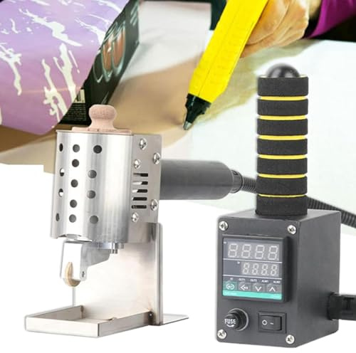 Máquina comercial de rodillo de pegamento termofusible, dispensador manual pegamento termofusible de 150 W,temperatura ajustable 50-300℃,aplicador adhesivo 50ml/150ml(50ml+5mm)