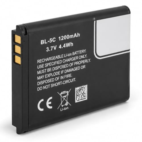 Hochleistungs Li-Ion Akku 1200mAh für Fritz Fon C6 Fritz Fon X6 Ersatzakku Zusatzakku Telefonakku DECT Telefon Batterie schnurloses Telefon AVM Accu