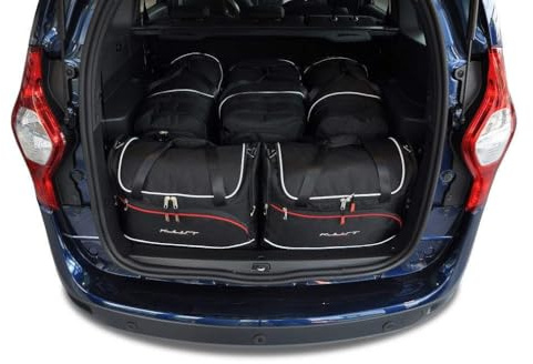 KJUST Dedizierte Kofferraumtaschen 5 stk kompatibel mit DACIA LODGY I 2012-2022