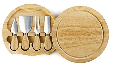 IBILI Käsemesser-Set, Edelstahl/Holz, metallisch, Einheitsgröße
