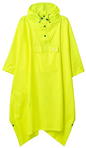 Mac in a Sac Poncho de pluie compact imperméable à capuche | Veste légère coupe-vent unisexe, compacte et pliable – idéale randonnée, festival, voyage et quotidien.