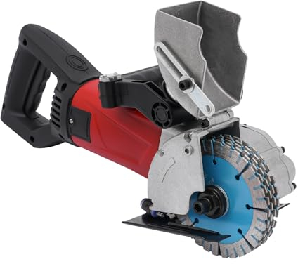TaNeHaKi Rainureuse 2800W avec Guidage Laser 7000 tr/min, 5 Lames de Scie, Réglable, Sans Poussière