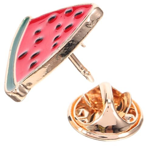 Cabilock Wassermelonenbrosche Cartoon Anstecknadel Zinklegierung Für Damen Kleidung Und Accessoires Einfach Zu Befestigen