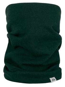 DANISH ENDURANCE Buff i Merinoull, Halsvärmare, För Kvinnor & Män, Mörkgrön, One size