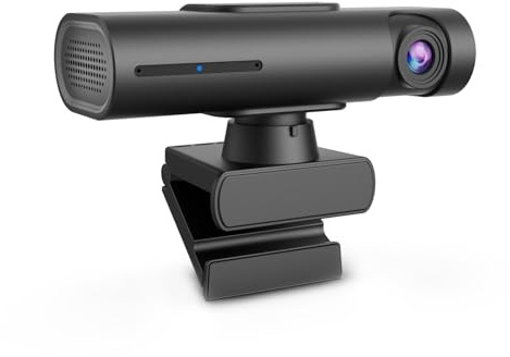 TOALLIN 2K Streaming Webcam für PC, KI-Tracking, Gestensteuerung