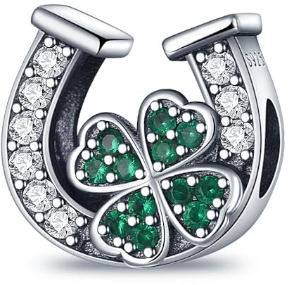 XWN Charme Perles en argent sterling 925 pour bracelet et collier Pandora Compatible avec bracelets européens pour femmes et filles