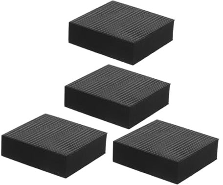 MOBUTOFU 4pezzi Guarnizione Traspirante per Vasi da Giardino Cuscinetti per Drenaggio e Prevenzione Perdita di per Bonsai e Piante Vasi con Piccoli