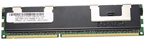 Lafeier MT36JSZF512772PZ - Memoria RAM DDR3 de 4 GB, PC3-10600R, 1333 MHz, 2Rx4, 1,5 V, ECC, servidor de 240 pines