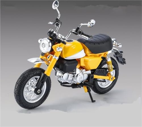 För Monkey 125 Legering Sport Motorcykelmodell Diecast Street Racing Motorcykelmodell Barnleksaker Present 1:12