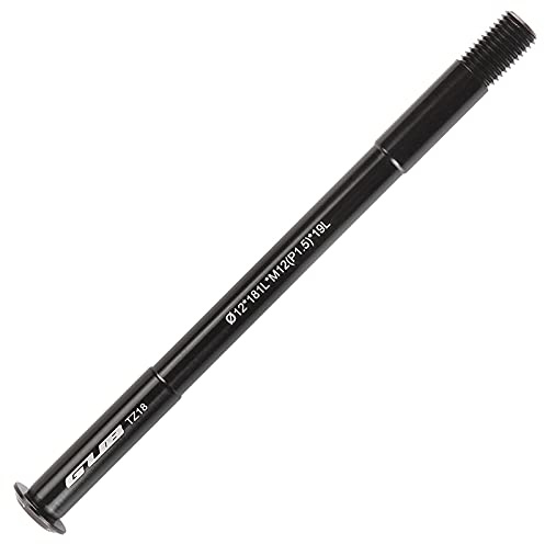 Cloimei Perno passante per posteriore per mountain bike da 12 mm, lega di alluminio premium, leggero e resistente, perno ruota per bici, per prestazioni di guida su pista, accesso (TZ18)