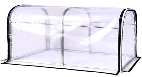 Serra da esterno per veranda invernale, porta ad arco con cerniera, telaio in acciaio inox, piccole serre per piante, fiori e animali
