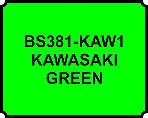 Xtremeauto KAWASAKI GREEN Heat Resistant Paint 250ML Brush ON…