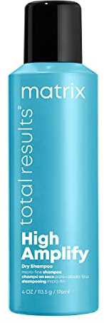 Matrix | Trockenshampoo-Spray für dünnes & glanzloses Haar, Frischt das Haar zwischen Haarwäschen auf, Total Results High Amplify Shampoo, 1 x 176 ml