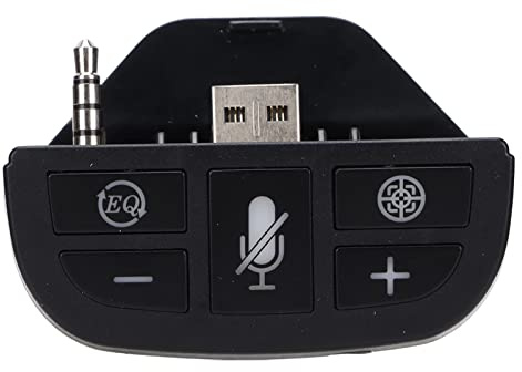 Topiky Stereo-Headset-Adapter für One Wireless Game Controller Audio-Mikrofon-Kopfhörer-Adapter mit 3,5-mm-Audiobuchse