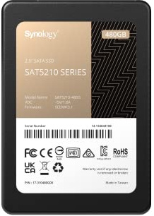 Synology SAT5210 - SSD - 480 GB - internal - 2.5' - SATA 6Gb/s