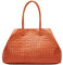 Liebeskind Berlin Chelsea Shopper, Large (HxBxT 32cm x 48cm x 16cm), Dark Mandarine