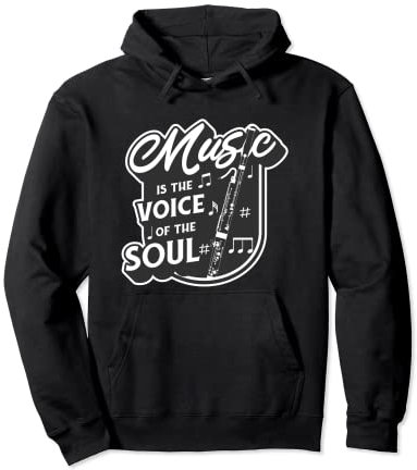 Fagottist Musik als Stimme der Seele Fagott Pullover Hoodie