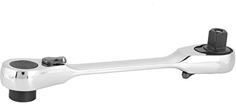 Mini Cricchetto Set 1/4 di Pollice, Piccolo Cacciavite a Cricchetto Professionale Chiave Dinamometrica Esagonale 72 Denti Reversibile Chiave a Cricchetto per Riparazione Auto in Fabbrica(107mm)