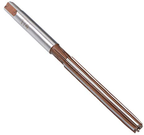 PATIKIL 1/4 Alesatore a Mano, 1pz Fresatura Fresa Alta Velocità Acciaio H7 6 Diritto Scanalature