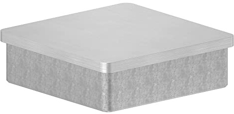 STEINBACHER© | Edelstahl Einsteckkappe für Rohr 80x80x2,0mm, V4A