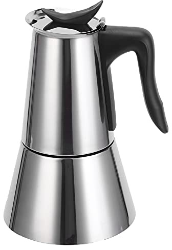 ANKROYU Caffettiera Portatile, Caffettiera Elettrica in Acciaio Inossidabile, Bollitore Per Caffettiera, Caffettiera Per La Casa, Caffettiera a Goccia, Caffettiera con Macinacaffè Per La Caffetteria D