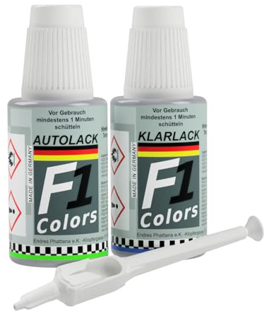 PRO-Lackstift Set für FORD 7VTAWWA FROZEN WHITE 2X20ml inkl.PEL #7