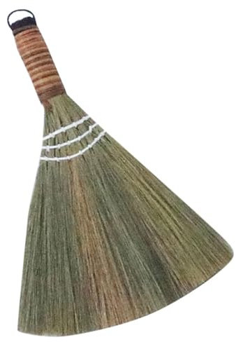 OUNONA Wooden Cleaning Duster Handle Broom for Desktop Kitchen Countertop Small Cleaning Broom
