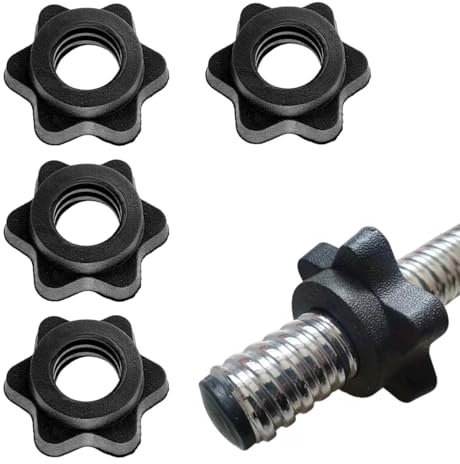 Dumbbell Screw Lock Dumbbell Nut Hexagonal Dumbbell Barbell Clamp Weightlifting Clamp