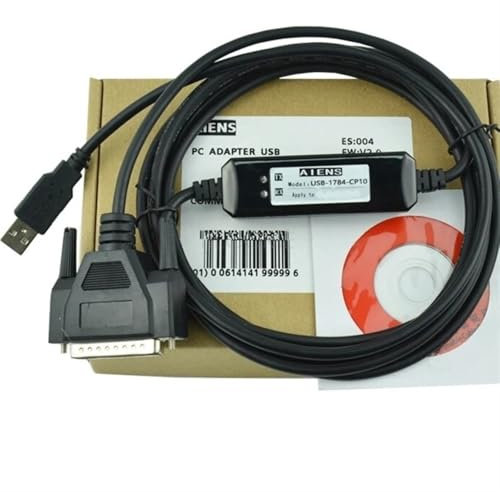CAMCHJVVM Cable Adaptador USB 1784-CP10 RS232 a RS485 o USB-1784-CP10 9399-C28 for PLC AB Serie 5(USB-1784-CP10)