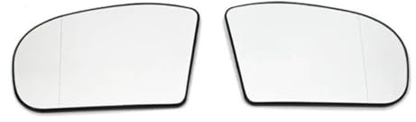 JIIYP beheiztem Flügelspiegelglas Für C-klasse Für W203 Für C230 Für C240 ​​2001-2007 Links Rechts Tür Seite Erhitzt Flügel Spiegel Glass Rückspiegel Platte(1 Right and 1 Left)