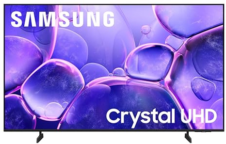 Samsung 70-Inch Class Crystal UHD U8000F 4K Smart TV (2025 Model) Endless Free Content, Crystal Processor 4K, MetalStream Design, Knox Security, Alexa Built-in
