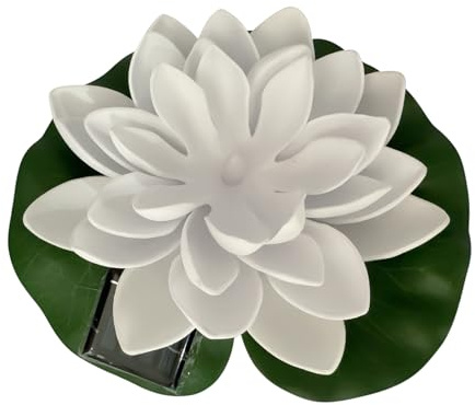 Holdes Luci per laghetto,Lampade a LED galleggianti per stagni - Lanterna LED impermeabile lampada da giardino a forma di per Lago Cortile Spa Patio e Posteriore cortile