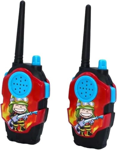 Neel Saanjh Walkie Talkie Toy For Kids, Encourages Imaginative Play, Teamwork And Social Skills, Battery Operated, Portable And Lightweight, Easy To Carry, Ergonomic Design, Pack of 2