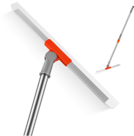 OATIPHO Limpiaparabrisas Retráctil De Silicona para Ventanas Limpiador De Vidrios De Ducha Raspador De Agua para Espejos Baños para Limpiador De Ventanas De Pisos Superficies Lisas