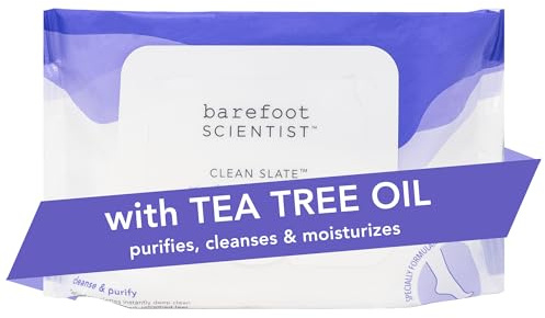 Barefoot Scientist Clean Slate Textured Cleansing Towelettes for Fresh Clean Feet