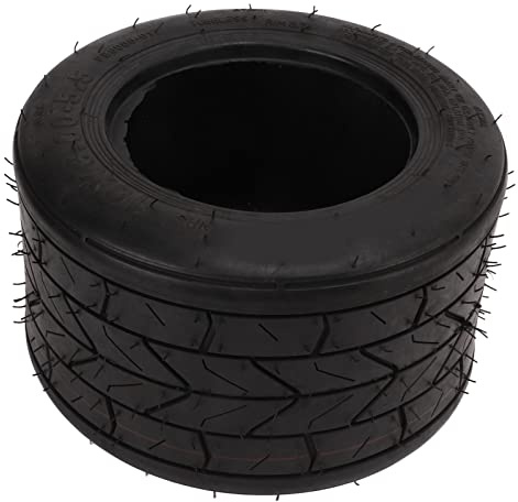 Pneu élargi de 10 Pouces 10x6.00-5.5 Pneu de Moto à Vide sans Chambre à Air Pneu de Moto pour Moteur de Scooter électrique
