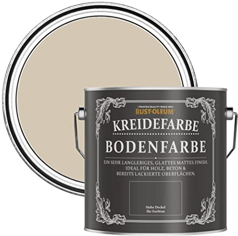 Rust-Oleum Light Brown Scratch-Proof Floor Paint in Matt Finish - Butterscotch 2.5L