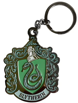 Groovy Slytherin Harry Potter Keyring