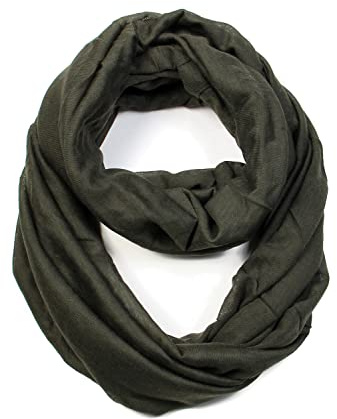 Scarf& Scarfand's Solid Color Infinity Winter Wrap Loop For Women & Men (OL)